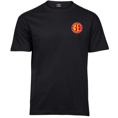 Banbury United Black Colour Badge Tee