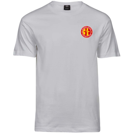 Banbury United White Colour Badge Tee