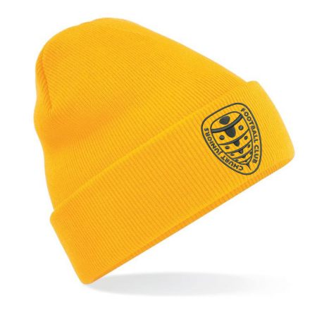 CJFC Cuff Beanie Gold